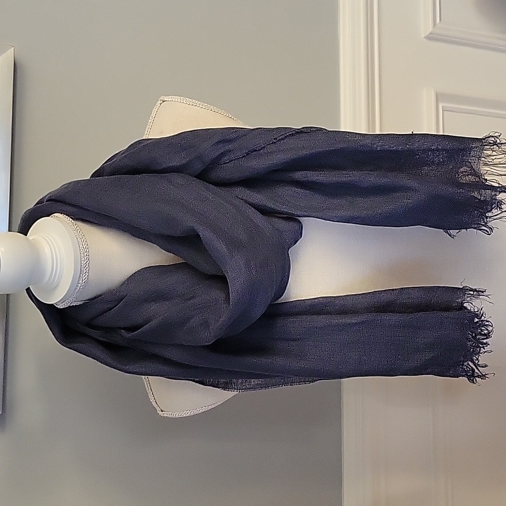 Blue Fashion Scarf Womens